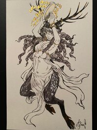 Alice Picard - Inktober 2016 - Original Illustration