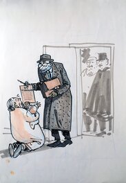 Émile Bravo - "Private Joke" époque atelier Nawak - Illustration originale