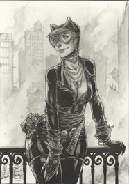Pierre-Denis Goux - Catwoman - Original art