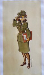 Etienne Willem - Miss Mac Millan - Original Illustration