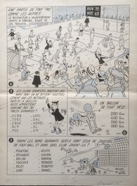 Rol - Jouons au football - Planche originale