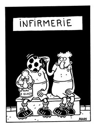 Éric Ivars - Infirmerie - Illustration originale