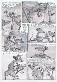 Ptiluc - Pacush Blues - planche 2 de un histoire courte pour Magasin Moto (Pave N32?) - Planche originale