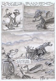 Ptiluc - Pacush Blues - planche 4 de un histoire courte pour Magasin Moto (Pave N32?) - Comic Strip