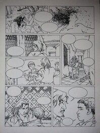 Daniel Redondo - La marque de la sorcière tome 1 pl 19 - Planche originale