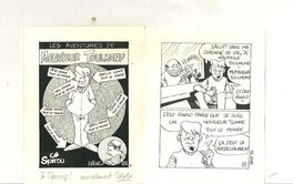 Olivier Saive - Mini récit monsieur toulemond - Comic Strip