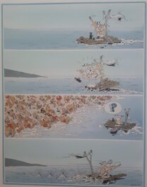 Serge Ernst - Clin d oeil - Planche originale