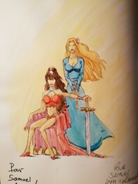 Didier Tarquin - Codex Lanfeust de Troy - Original Illustration