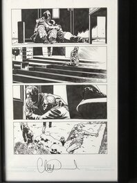Charlie Adlard - Originele pagina Walking Dead - Comic Strip
