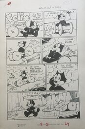 Otto Messmer - Félix le chat - Planche originale