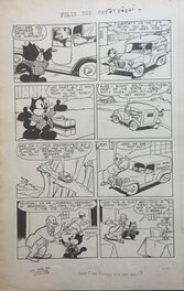 Joseph Oriolo - Félix le chat - Comic Strip