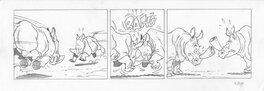 Wil Raymakers - Boes Strook 5809 - Planche originale