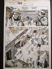 John Buscema - Savage Sword of Conan - Comic Strip