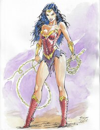 Boyan Vukic - Wonder Woman by Boyan Vukiç - Original Illustration