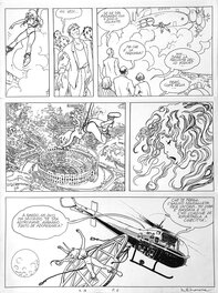 Milo Manara - Candide Camera (Miel II) - Planche originale