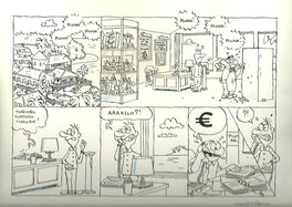 Luc Cromheecke - Plunk - Comic Strip
