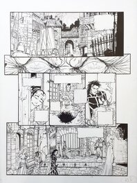 Planche originale - Chroniques de la lune noire T4 P23