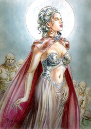 Illustration originale - Lucia Nera - Dark Blood