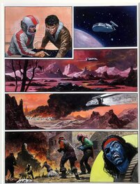 Don Lawrence - Original page Storm 6 - Het Geheim van de Nitronstralen - Comic Strip