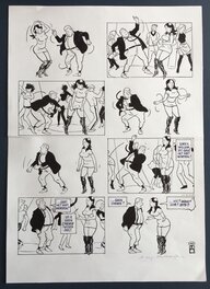 Aloys Oosterwijk - Original page - Willems Wereld - Chemie (1995) - Comic Strip