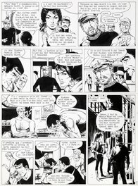 William Vance - Bob Morane : Guérilla à Tumbaga - Planche originale