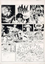 Planche originale - Marshal Blueberry 1 - Sur ordre de Washington (Op Bevel van Washington)