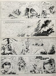 William Vance - Original page Ramiro 7 - ILS ÉTAIENT CINQ - Planche originale