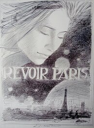 François Schuiten - Revoir PARIS - Couverture originale
