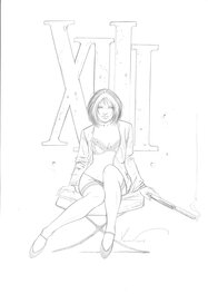 Philippe Xavier - XIII L'enquête - Jessica - Illustration - Illustration originale