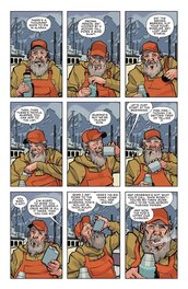 Wolverine: TLN #1, page 1 (published) Wolverine: TLN #1, page 1 (published)