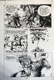 Franz - Thierry le Torrent et les Margandiers - Planche originale