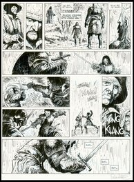 Planche originale - 2014 - Parnotte - Le Maître d'armes: Planche n°5