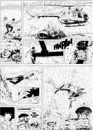 Comic Strip - XIII, El Cascador, Planche originale 14