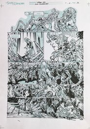 Stéphane Créty - Le sang du dragon T6 Vengeance pl 24 - Comic Strip