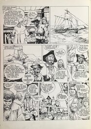 Michel Faure - Les pirates de l'océan indien pl 4 - Planche originale