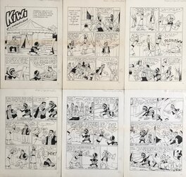 Egidio Gherlizza - Kiwi et l'hypnotiseur - Planche originale