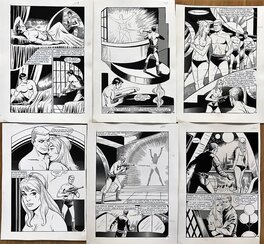Alan Doyer - La spirale du temps - 6 planches - Comic Strip