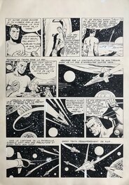 unknown - Les disparus - Pionniers de l'univers pl 7 - Planche originale