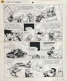 Pierre Seron - Les petits hommes - l'oeil du cyclope pl 42 - Comic Strip