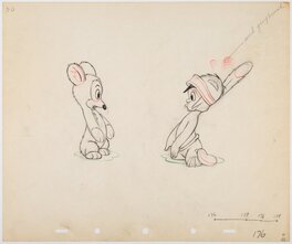 Studios Disney - Little Hyawatha - Illustration originale