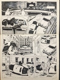 Planche originale - Inspecteur Raffini