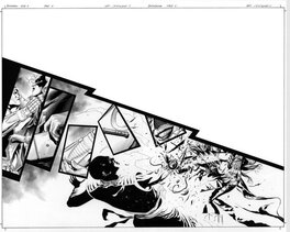 J.H. Williams III - Batwoman 0 page 10-11 - Original art