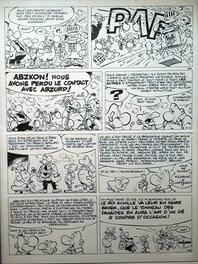 Greg - Achille Talon-le roi des Zôtres - Planche originale