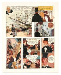 Jacques Tardi - Humperdick Clabottford - Planche originale