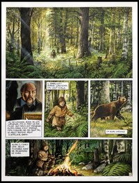 Jacques Terpant - 2013 - Le royaume de Borée: Tome 3 - Planche originale