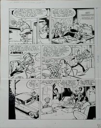 Planche originale - Joe Nuage et Kay Mac Cloud