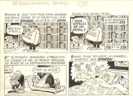 Paul Deliège - Les collectionneurs - Planche originale