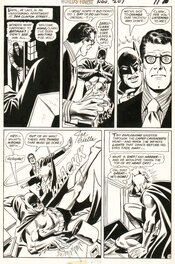 Dick Dillin - Dillin & Giella - World’s Finest #207 p. 9 (DC, 1971) - Planche originale