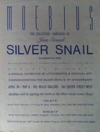 Affiche Silver Snail verso.