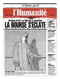 Une du journal l'Humanité.